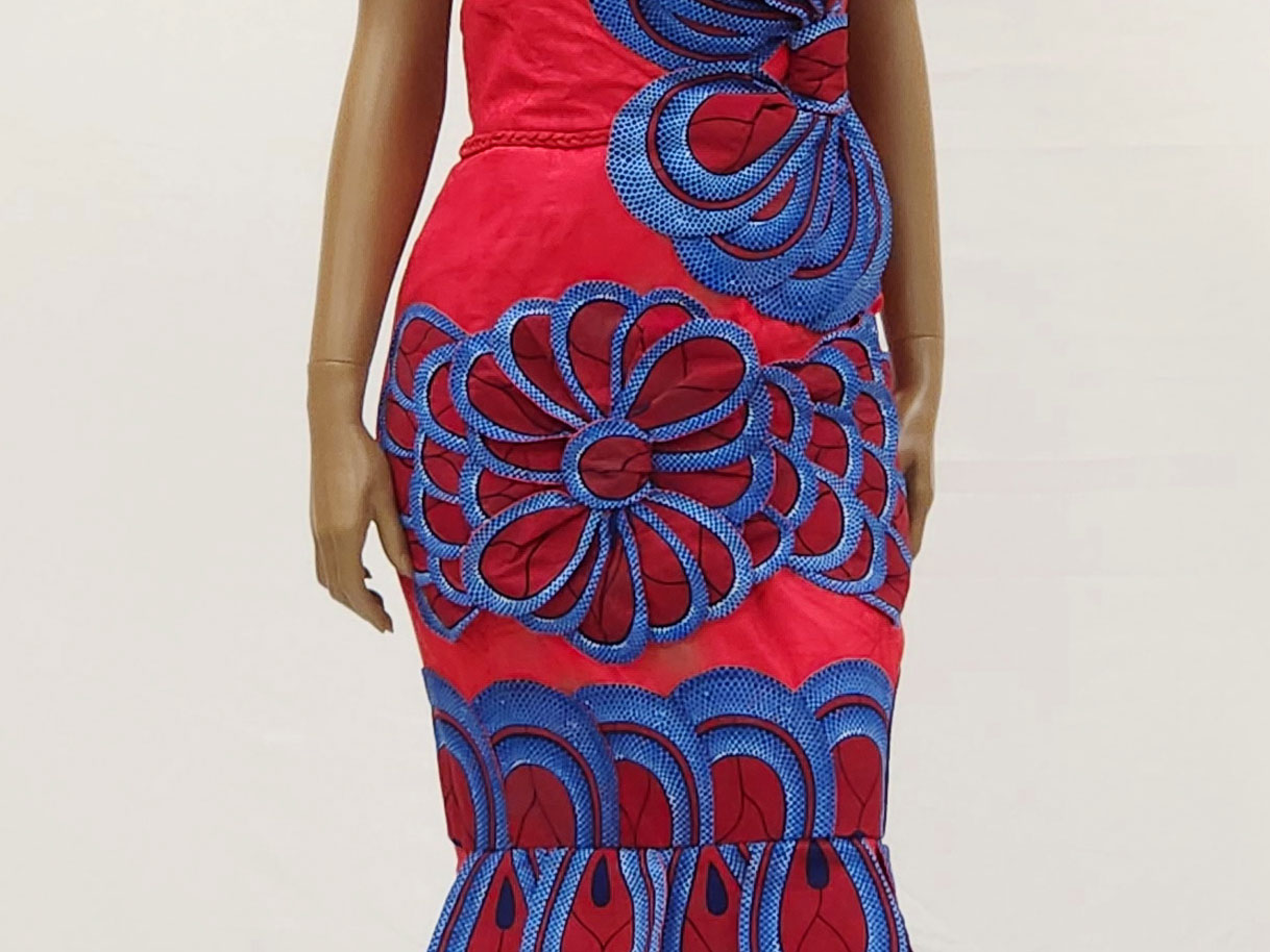 Crown H.E.R. Miss Indy Juneteenth Dress worn by Teressa Clay